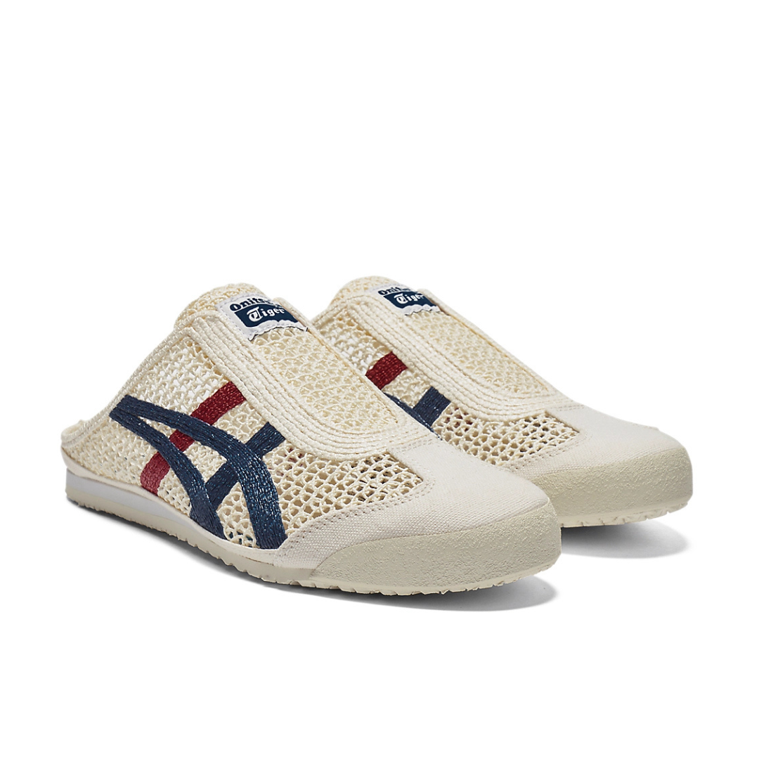 Onitsuka Tiger MEXICO 66 SABOT - CREAM/MAKO BLUE - Image 6