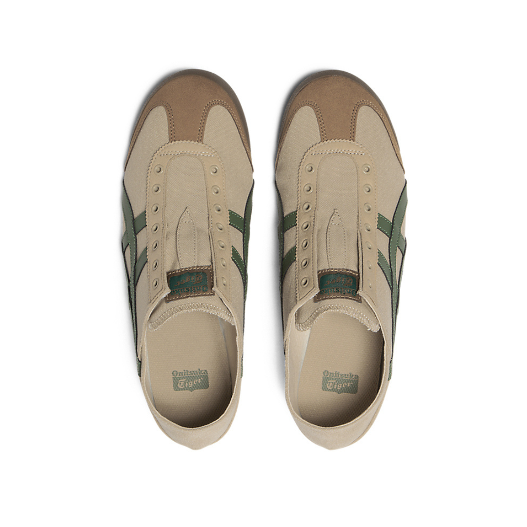 Onitsuka Tiger MEXICO 66 PARATY - BEIGE/GRASS GREEN - Image 2