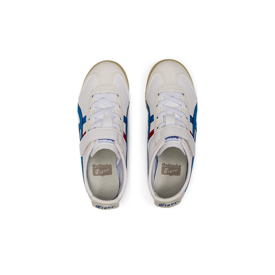 Onitsuka Tiger MEXICO 66 KIDS (PRESCHOOL) - WHITE/DIRECTOIRE BLUE - Image 2