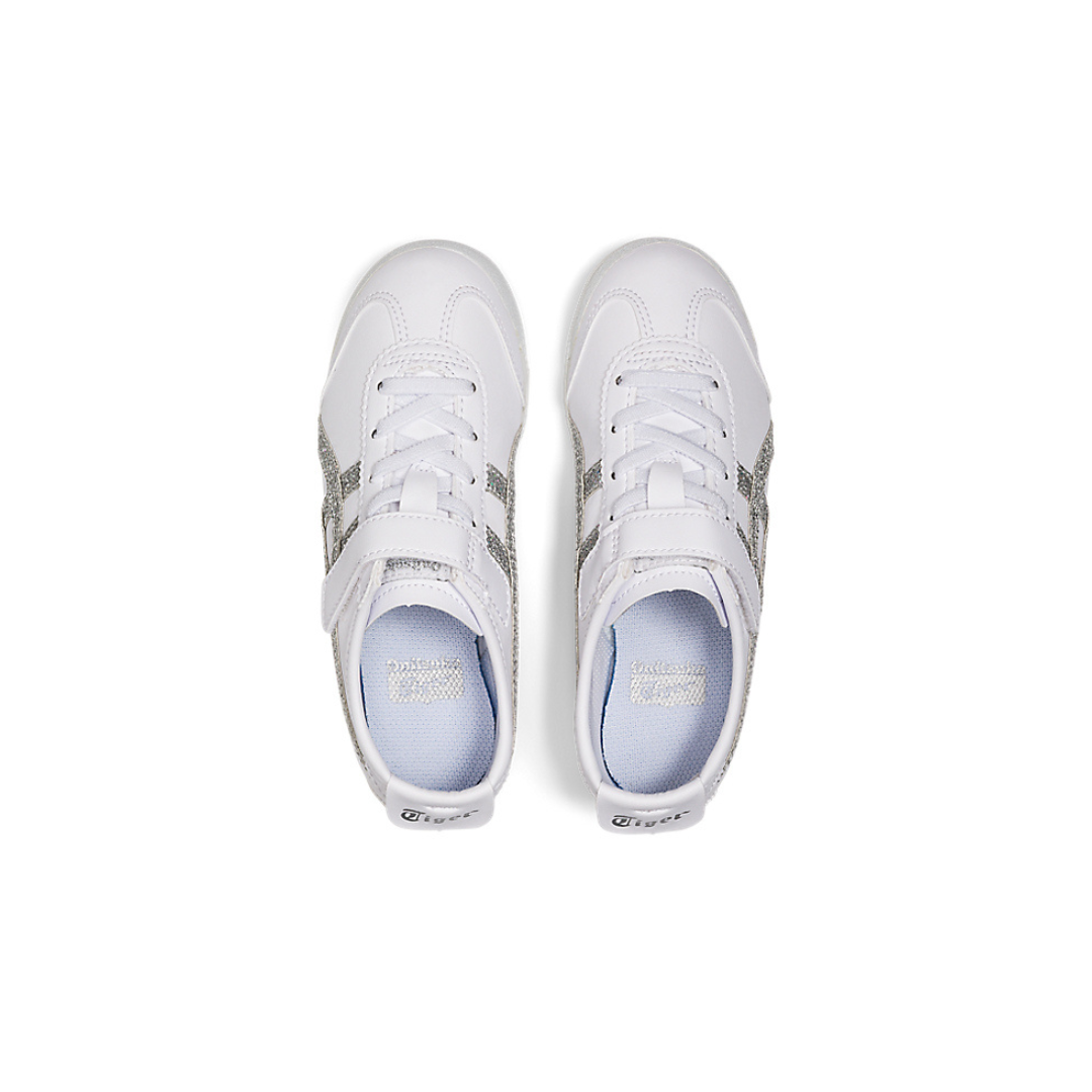 Onitsuka Tiger MEXICO 66 KIDS (PRESCHOOL) - WHITE/PURE SILVER - Image 2
