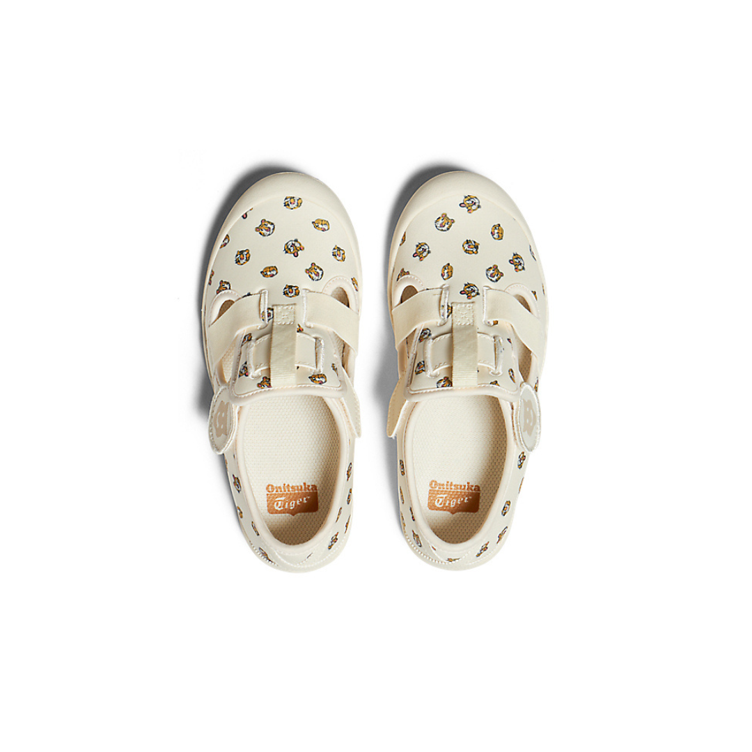Onitsuka Tiger MEXICO 66 KIDS SANDAL (PRESCHOOL) - CREAM/CREAM - Image 2