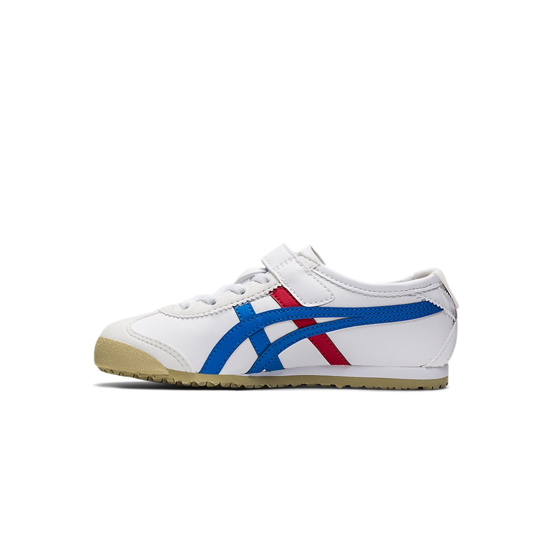 Onitsuka Tiger MEXICO 66 KIDS (PRESCHOOL) - WHITE/DIRECTOIRE BLUE - Image 4