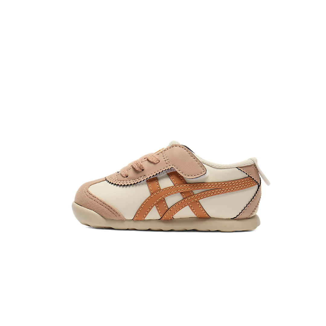 Onitsuka Tiger MEXICO 66 KIDS (TODDLER) - BIRCH/RUST ORANGE - Image 4