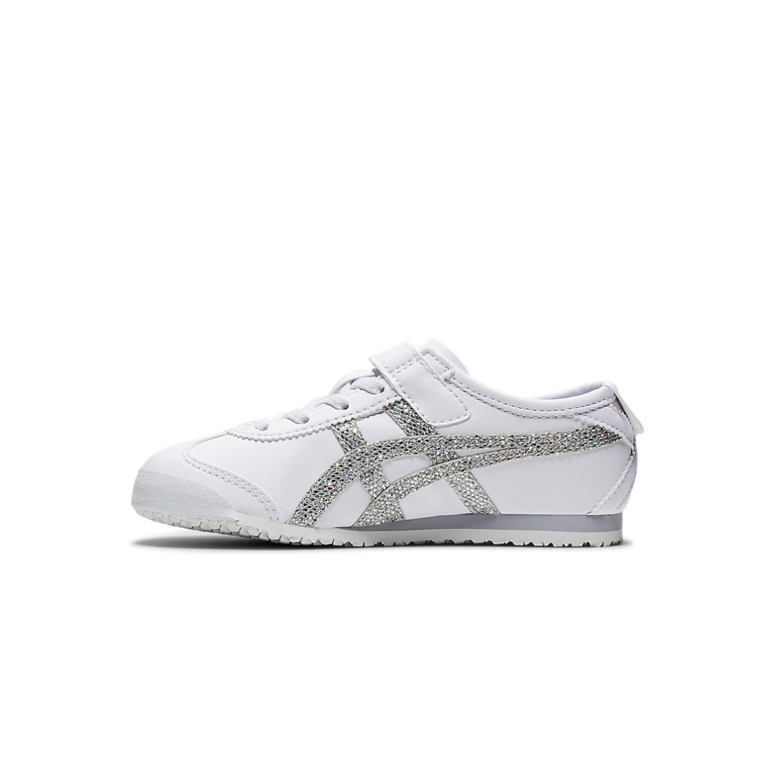 Onitsuka Tiger MEXICO 66 KIDS (PRESCHOOL) - WHITE/PURE SILVER - Image 4