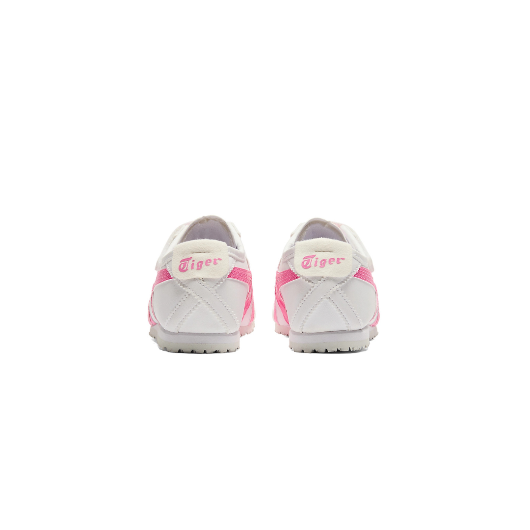 Onitsuka Tiger MEXICO 66 KIDS (PRESCHOOL) - WHITE/DRAGON FRUIT - Image 5