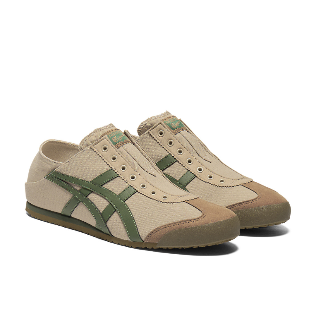 Onitsuka Tiger MEXICO 66 PARATY - BEIGE/GRASS GREEN - Image 6