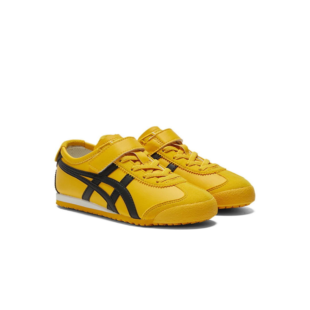 Onitsuka Tiger MEXICO 66 KIDS (PRESCHOOL) - YELLOW/BLACK - Image 6