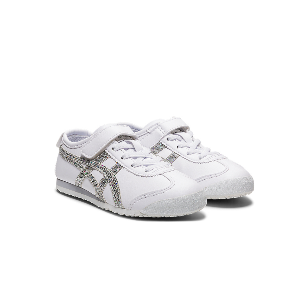 Onitsuka Tiger MEXICO 66 KIDS (PRESCHOOL) - WHITE/PURE SILVER - Image 6