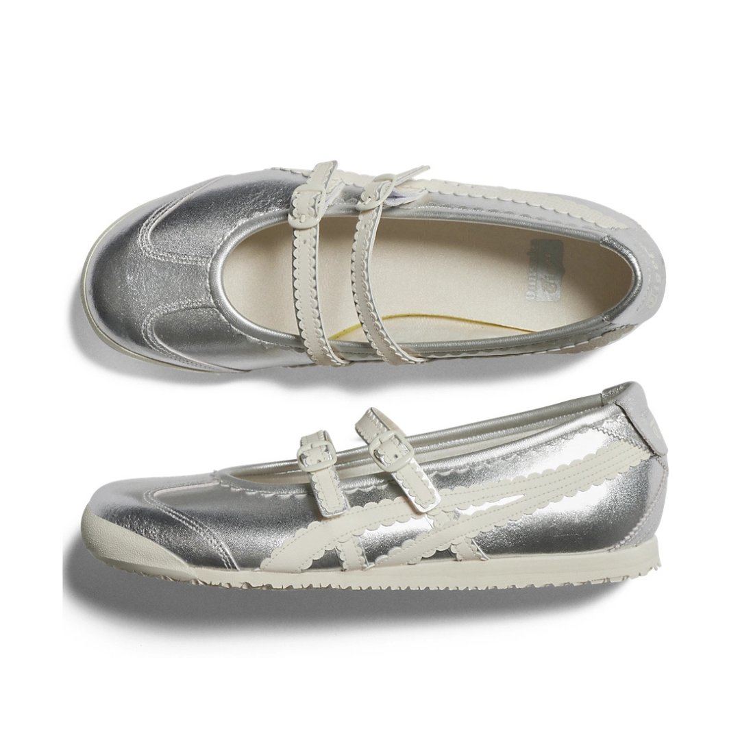 Onitsuka Tiger MEXICO 66 TGRS - SILVER/CREAM - Image 8