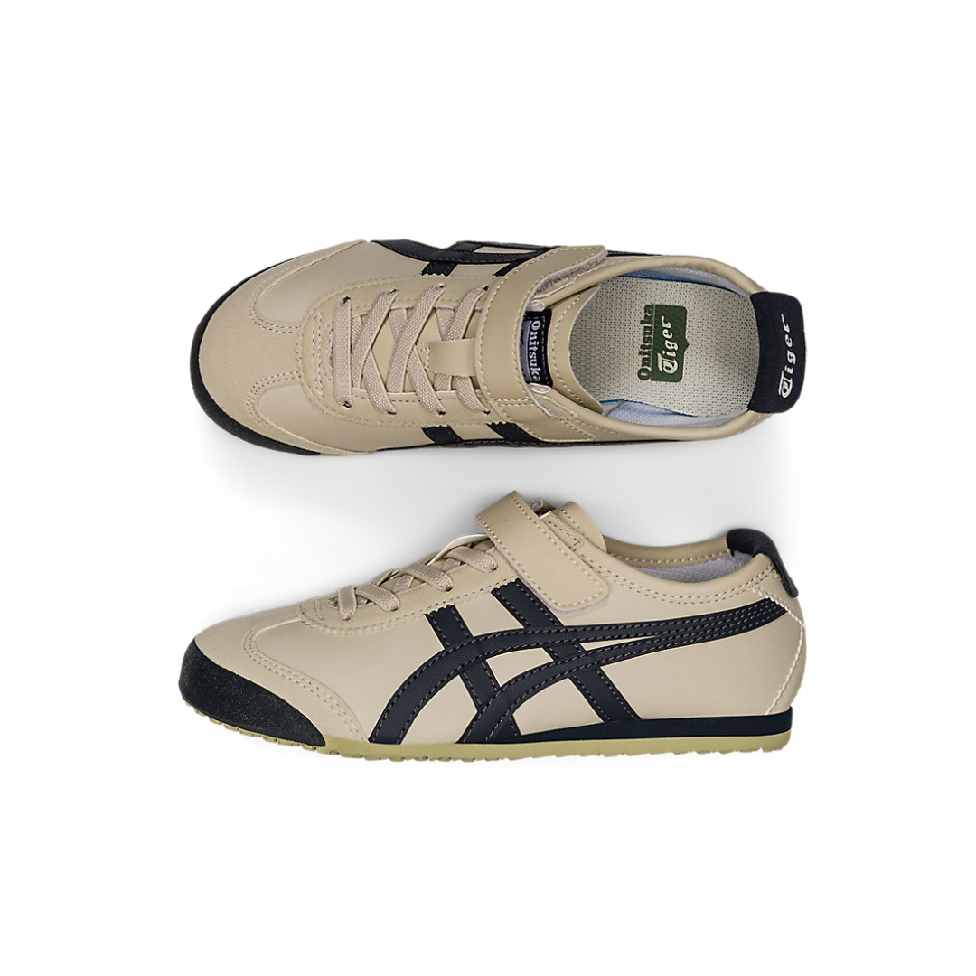 Onitsuka Tiger MEXICO 66 KIDS (PRESCHOOL) - BIRCH/INDIAN INK - Image 8