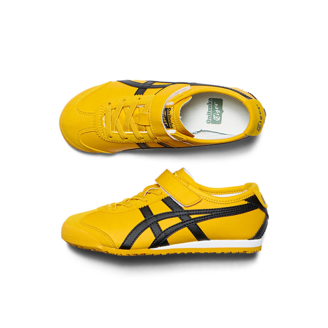 Onitsuka Tiger MEXICO 66 KIDS (PRESCHOOL) - YELLOW/BLACK - Image 8