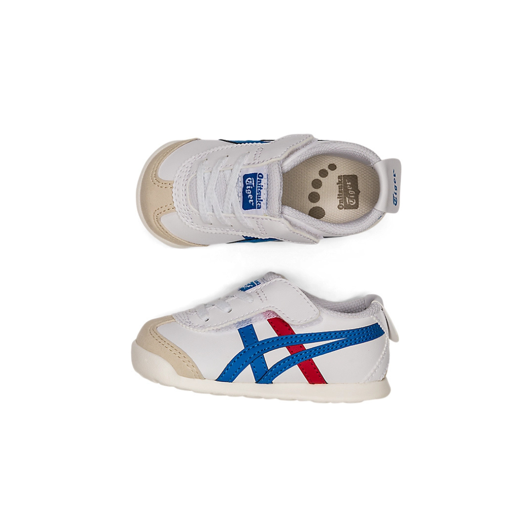 Onitsuka Tiger MEXICO 66 KIDS (TODDLER) - WHITE/DIRECTOIRE BLUE - Image 8