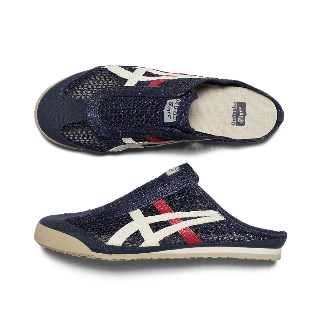 Onitsuka Tiger MEXICO 66 SABOT - IRON NAVY/CREAM - Image 8