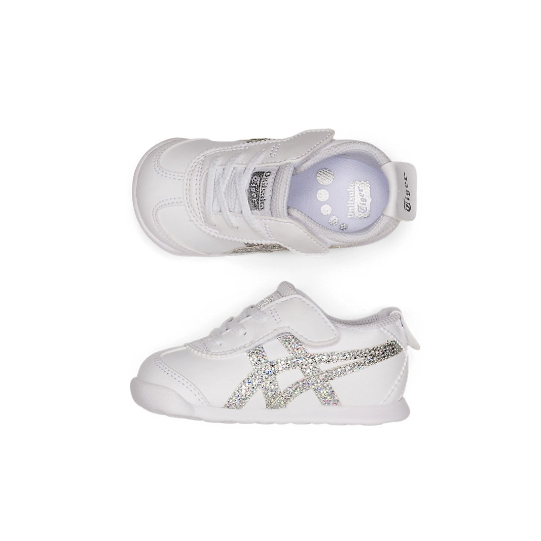 Onitsuka Tiger MEXICO 66 KIDS (TODDLER) - WHITE/PURE SILVER - Image 8