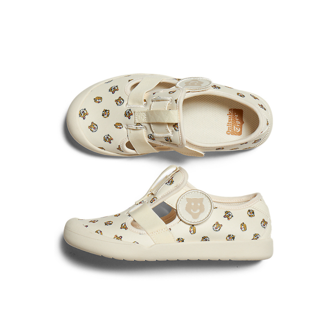 Onitsuka Tiger MEXICO 66 KIDS SANDAL (PRESCHOOL) - CREAM/CREAM - Image 8