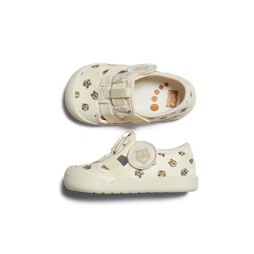 Onitsuka Tiger MEXICO 66 KIDS SANDAL (TODDLER) - CREAM/CREAM - Image 8