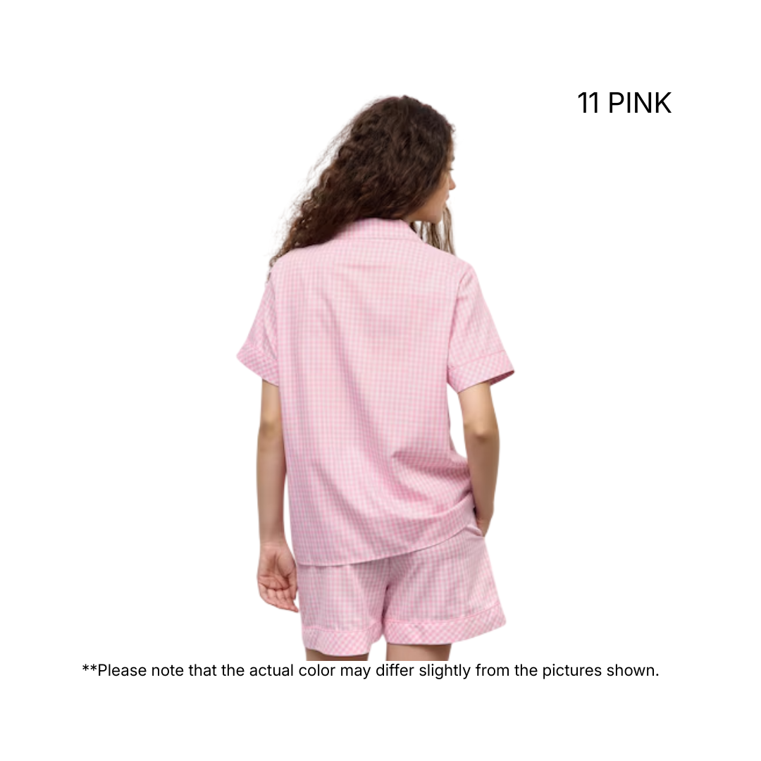 GU Pajamas Sanrio Characters (Short-Sleeved Shirt & Shorts) - Image 3