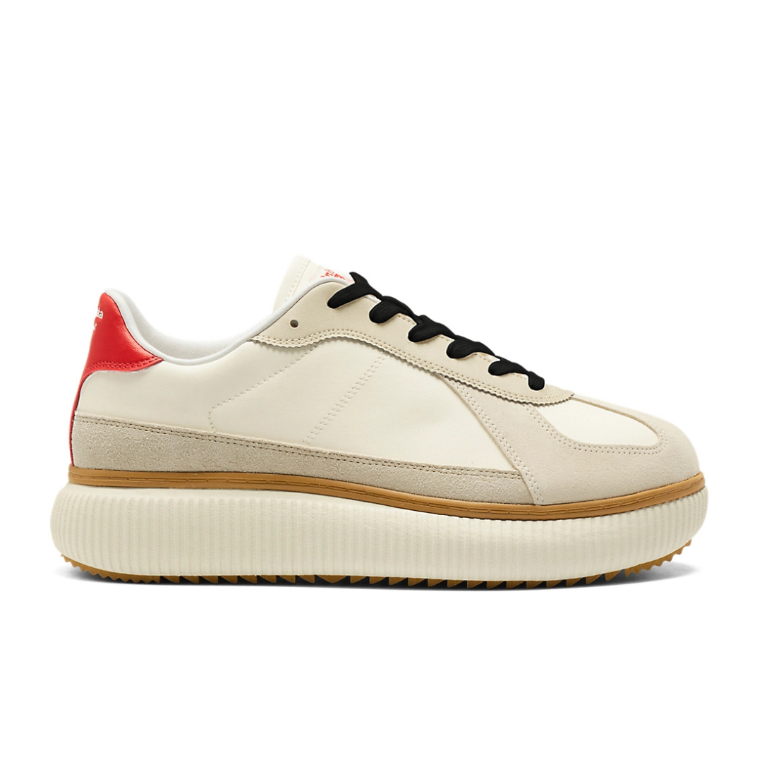 Onitsuka Tiger DELECITY - CREAM/FIERY RED
