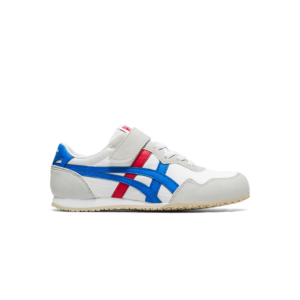 Onitsuka Tiger SERRANO KIDS (PRESCHOOL) - WHITE/DIRECTOIRE BLUE