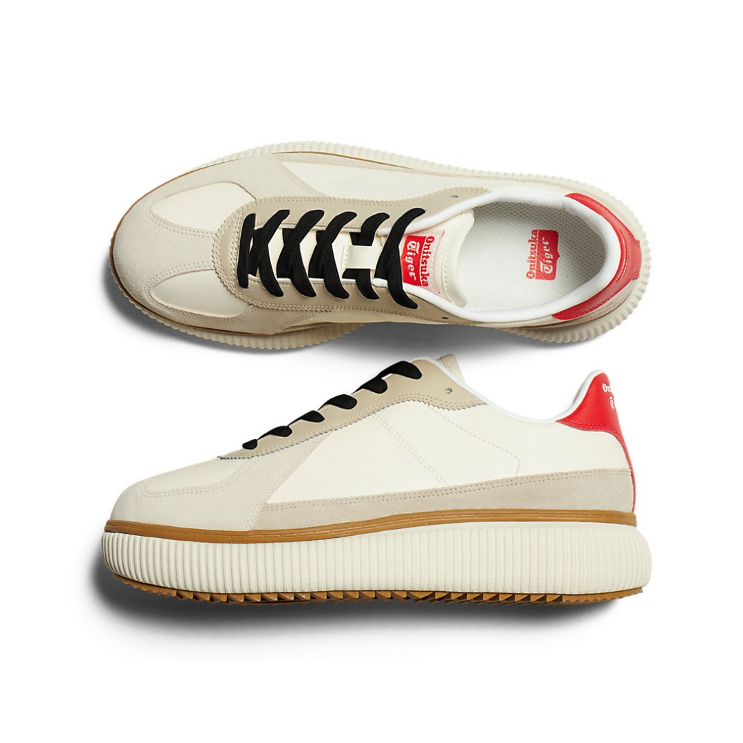 Onitsuka Tiger DELECITY - CREAM/FIERY RED - Image 10