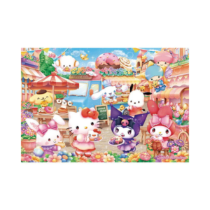 Sanrio Characters Welcome to the Donut Shop! [Jigsaw Puzzle 1000 Pieces]
