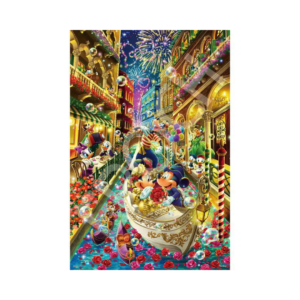 Puzzle Decoration Collage Disney Mickey & Friends -Venetian Journey- (Jigsaw Puzzle 1000 Pieces)