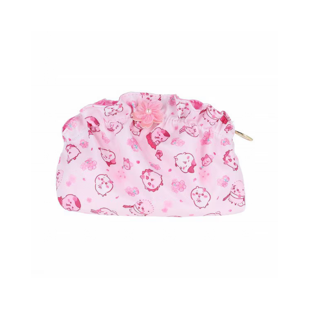 Limited Edition Frill Pen Case - Chiikawa Sakura Pink