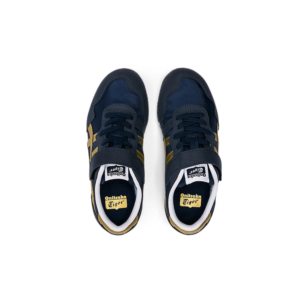 Onitsuka Tiger SERRANO KIDS (PRESCHOOL) - MIDNIGHT/PURE GOLD - Image 2