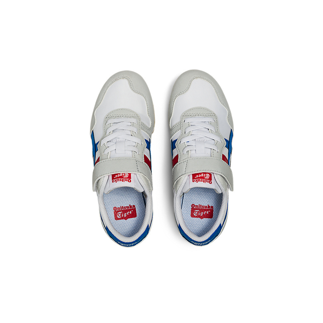Onitsuka Tiger SERRANO KIDS (PRESCHOOL) - WHITE/DIRECTOIRE BLUE - Image 2