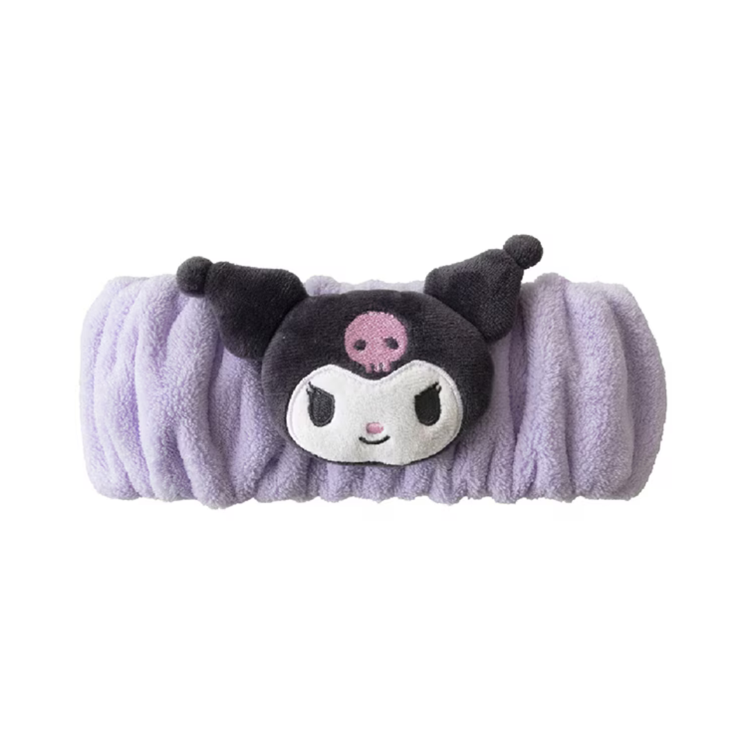 Sanrio Characters Hairband - Kuromi Purple