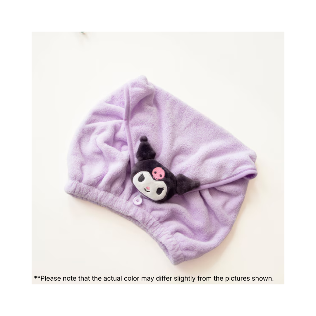Sanrio Characters Hair Cap - Kuromi Purple - Image 2