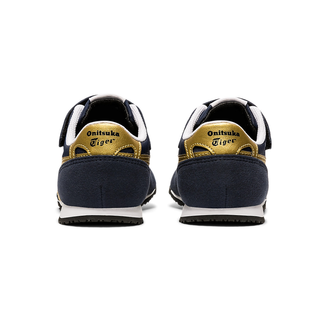 Onitsuka Tiger SERRANO KIDS (PRESCHOOL) - MIDNIGHT/PURE GOLD - Image 5