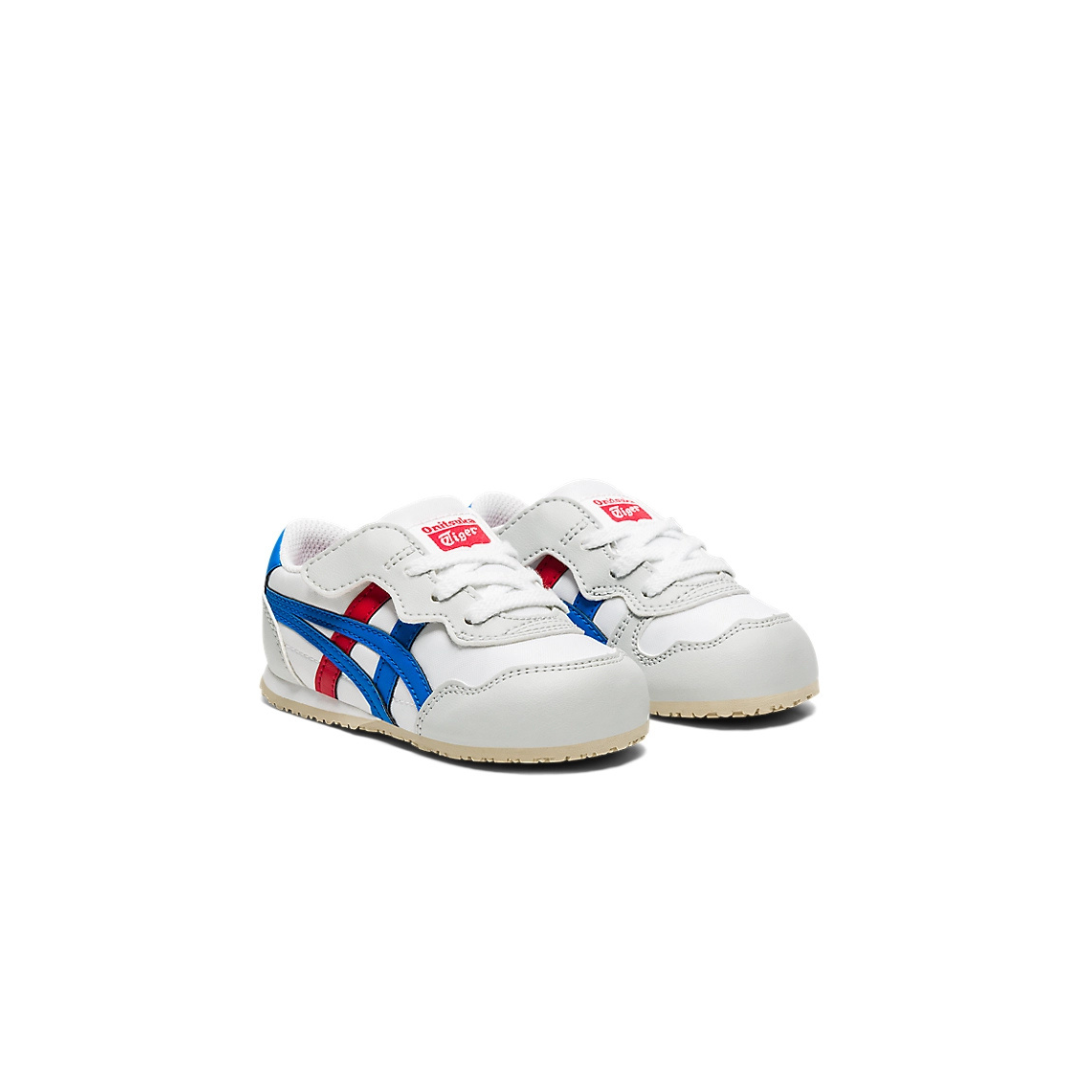 Onitsuka Tiger SERRANO KIDS (TODDLER) - WHITE/DIRECTOIRE BLUE - Image 6