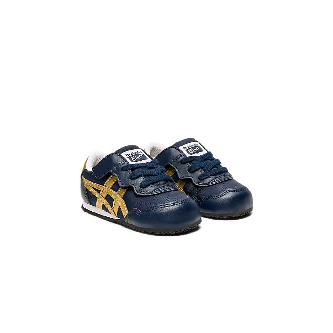 Onitsuka Tiger SERRANO KIDS (TODDLER) - MIDNIGHT/PURE GOLD - Image 6