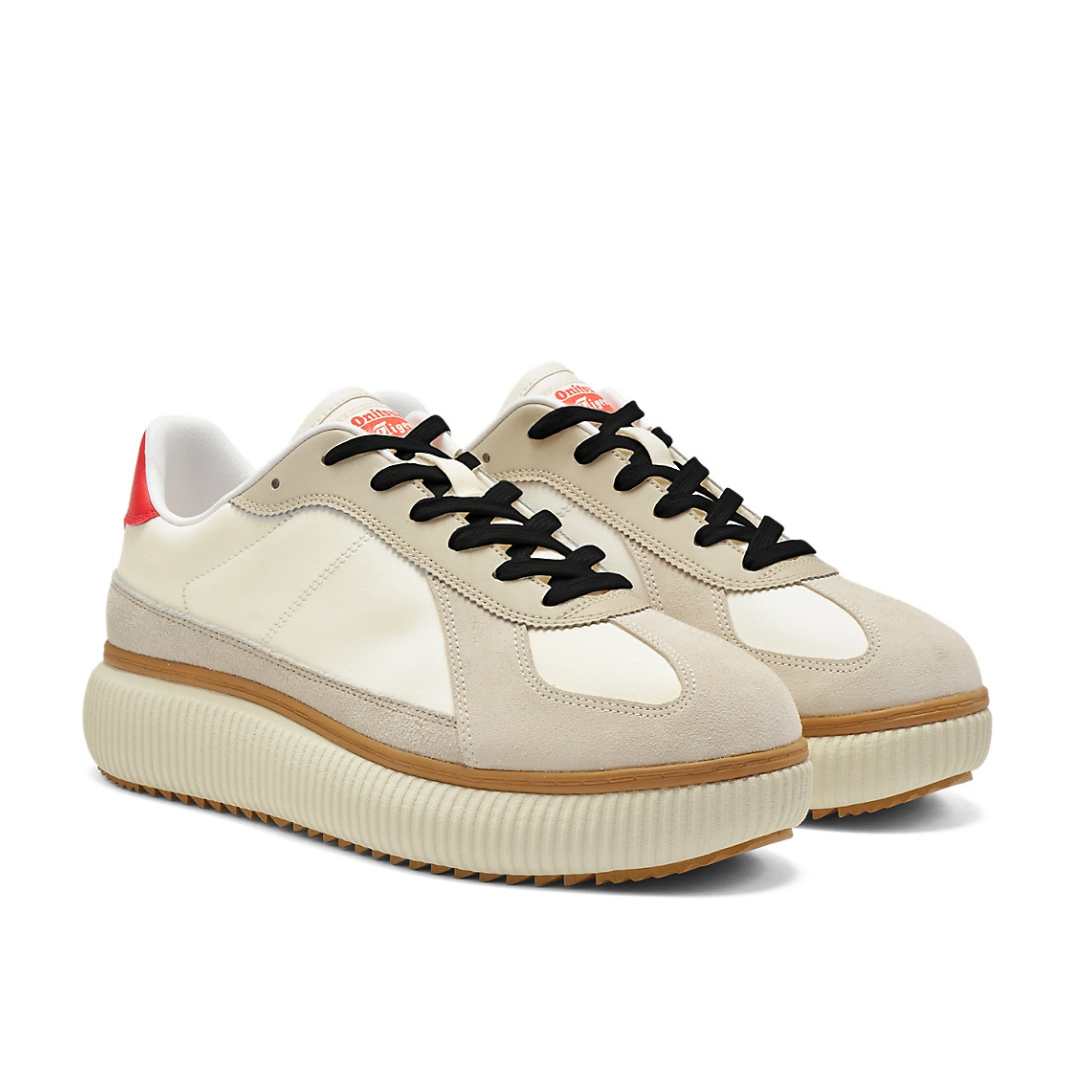Onitsuka Tiger DELECITY - CREAM/FIERY RED - Image 6