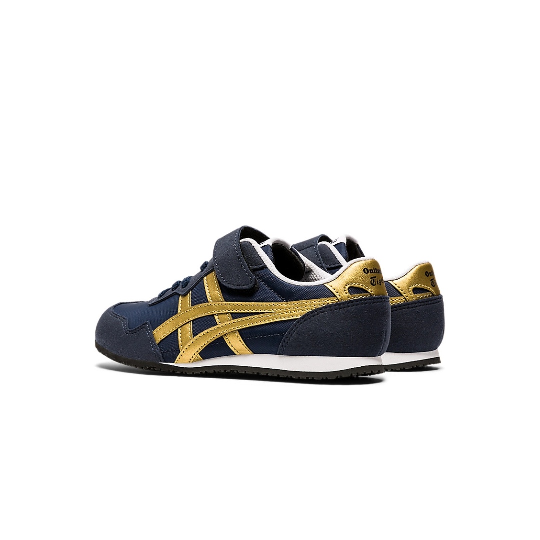 Onitsuka Tiger SERRANO KIDS (PRESCHOOL) - MIDNIGHT/PURE GOLD - Image 7