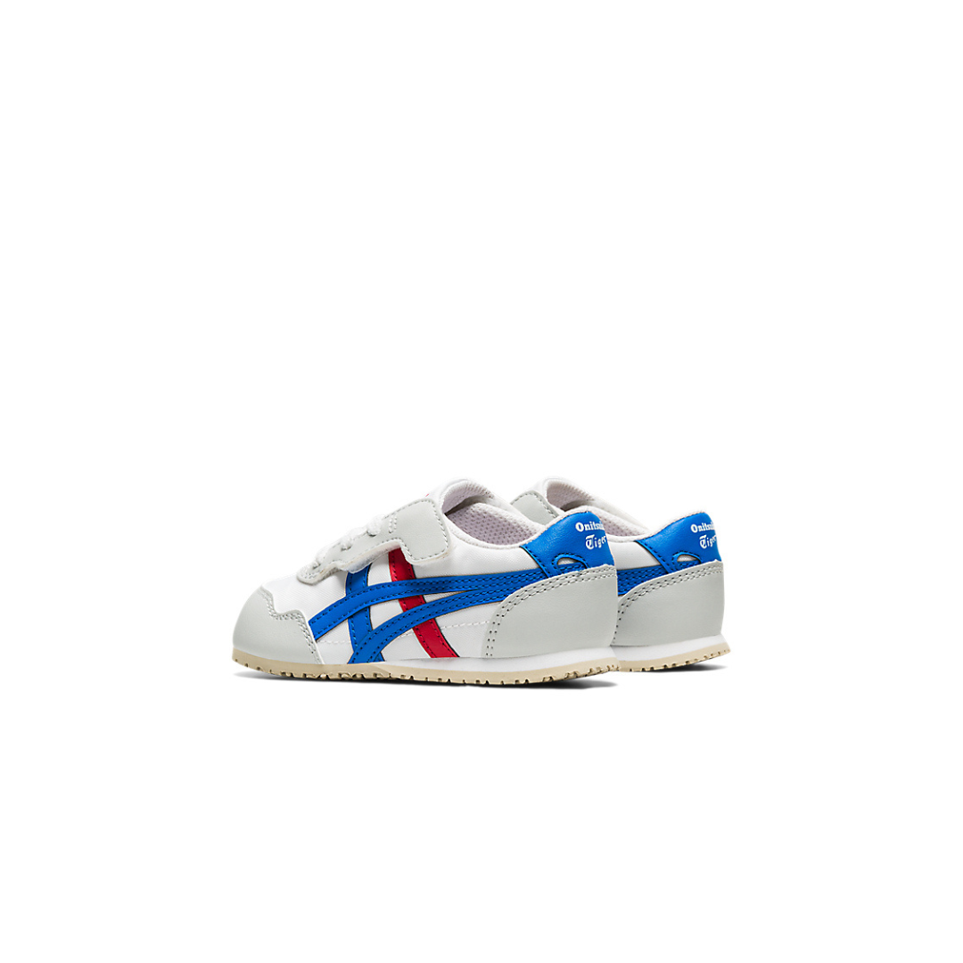 Onitsuka Tiger SERRANO KIDS (TODDLER) - WHITE/DIRECTOIRE BLUE - Image 7