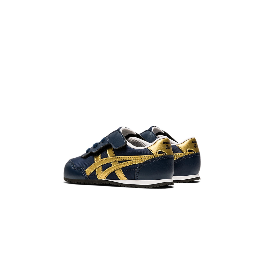 Onitsuka Tiger SERRANO KIDS (TODDLER) - MIDNIGHT/PURE GOLD - Image 7