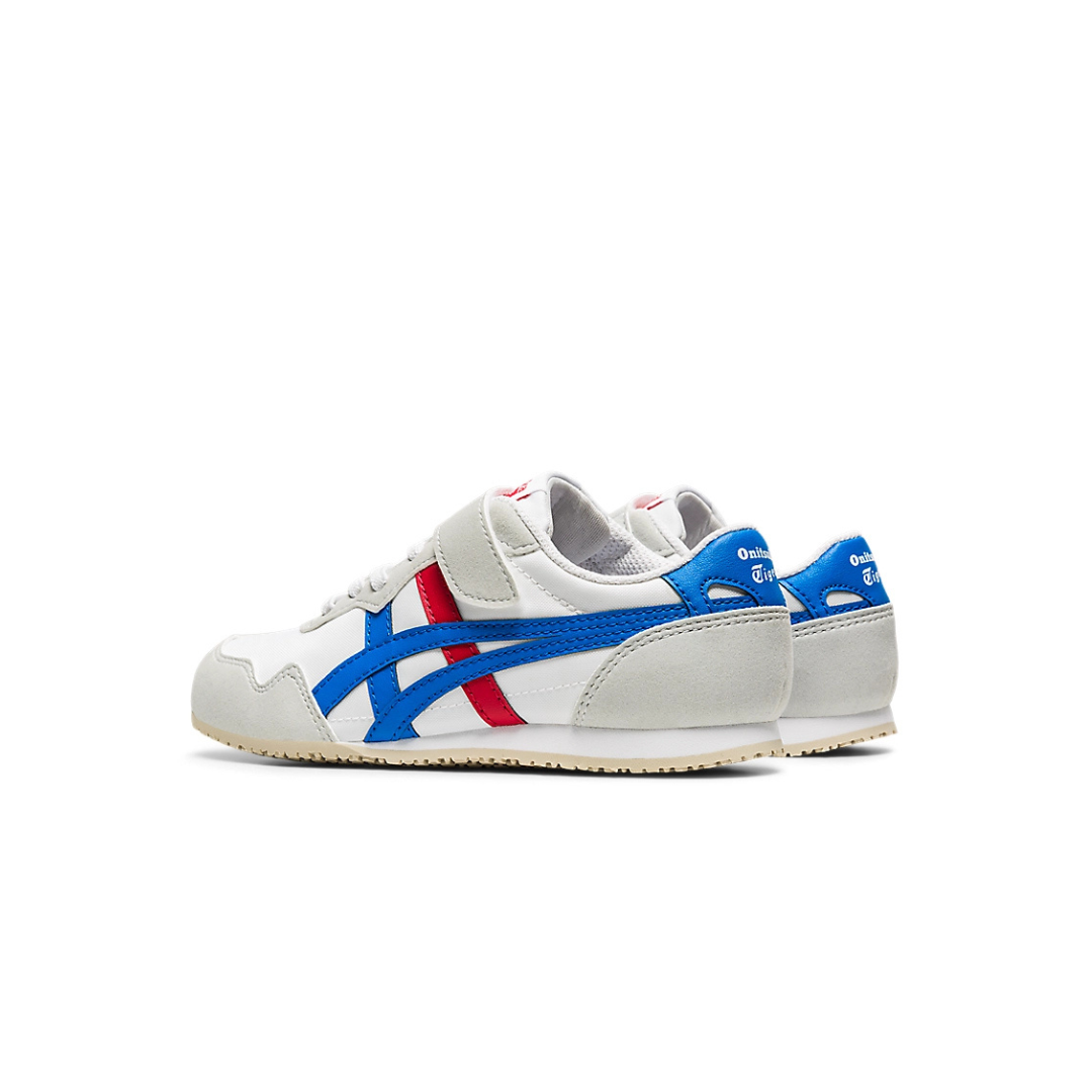 Onitsuka Tiger SERRANO KIDS (PRESCHOOL) - WHITE/DIRECTOIRE BLUE - Image 7