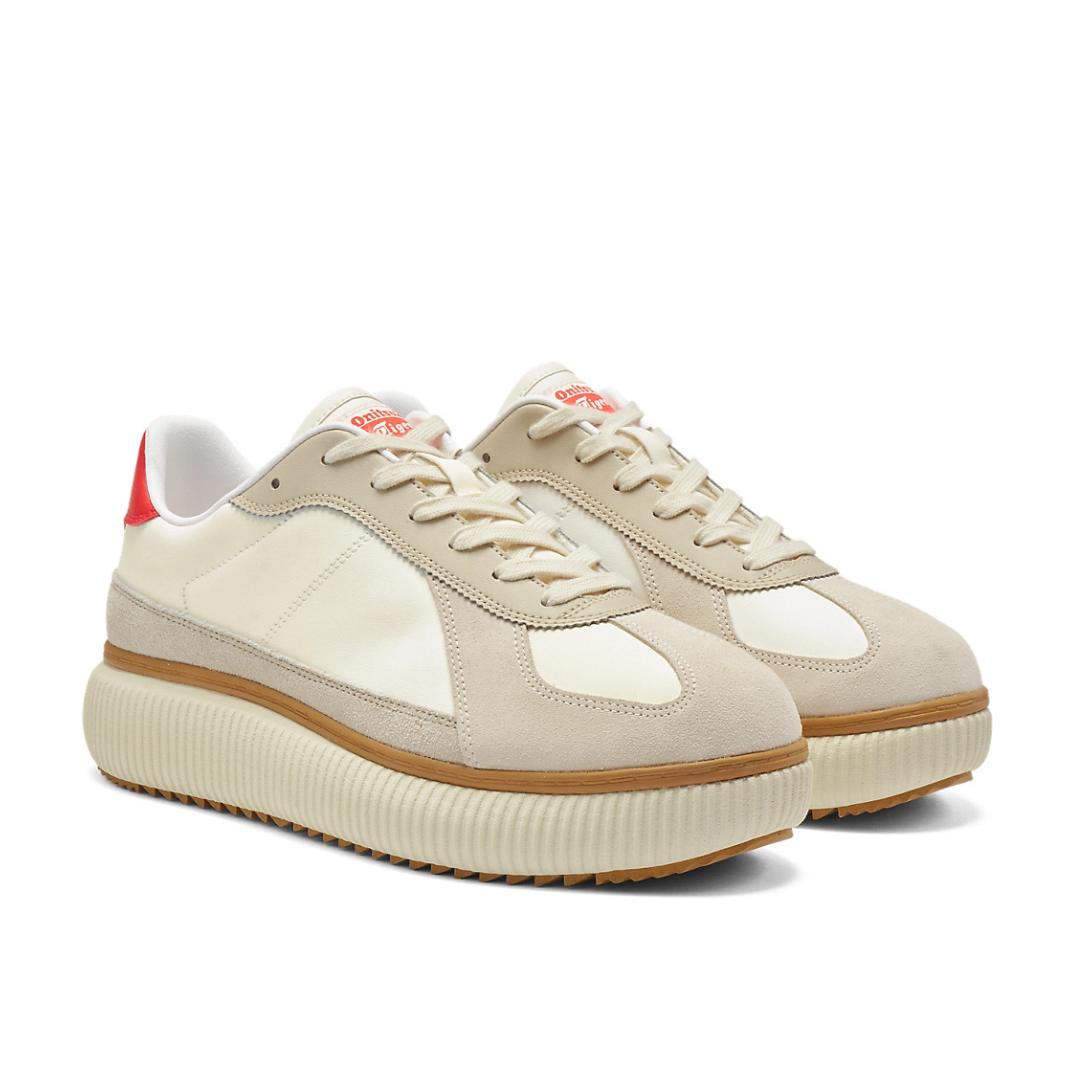 Onitsuka Tiger DELECITY - CREAM/FIERY RED - Image 9